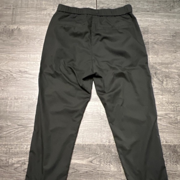 COS Mens Olive twill tapered elastic waist trousers 33R - Picture 7 of 7